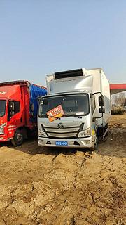 福田欧马可，4米2宽体冷藏车