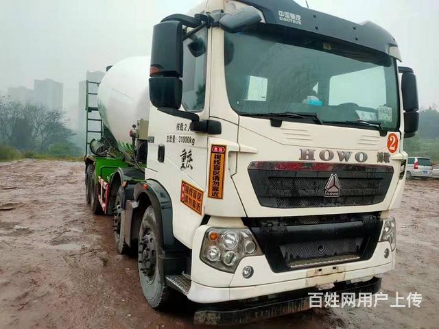 出售17年豪沃搅拌罐车轻量化14方的图片