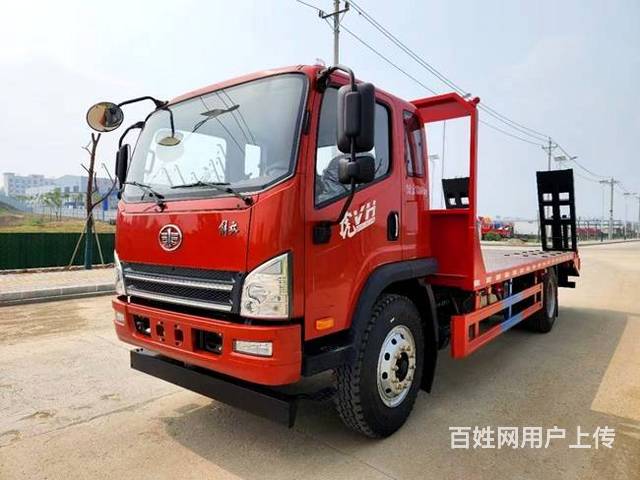 二手平板运输车 蓝牌平板车包上牌 费用价格低的图片