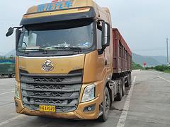 东风柳汽 乘龙H7 半挂车 高栏 国5