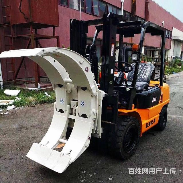 本地软抱夹叉车废纸抱夹二手叉车3吨4吨现货供应