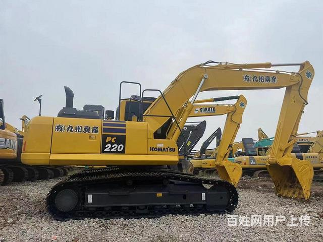 转让二手挖掘机小松220手续齐全包送可分期质保两年的图片