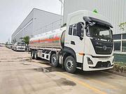 平顶双仓东风天龙前四后八29.7立方 油罐车 国6