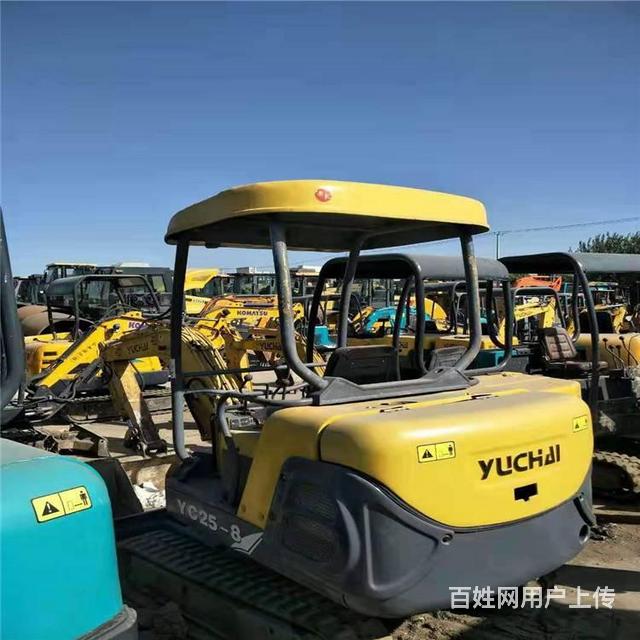 鸡西转让原装二手35玉柴挖机 小玉柴挖机市场的图片