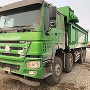 出售18年二手豪沃自卸车 前四后八 6.8米大箱