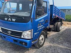 小蓝牌二手奥驰小货车 4.2米奥驰后翻自卸小货车
