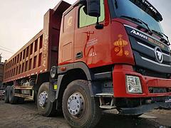 19年6月国五欧曼前四后八自卸车430马力8.2米