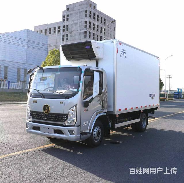 陕汽德龙K1自动挡冷藏车蔬果生鲜水产肉类运输可定制的图片