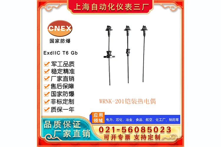 WRNK201铠装热电