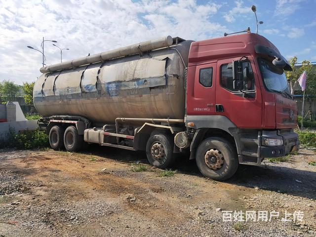 东风柳汽 霸龙重卡 水泥罐车 国3的图片