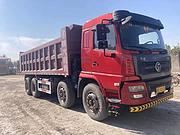 17年陕汽轩德X6轻皮前四后八自卸车，货箱6米8