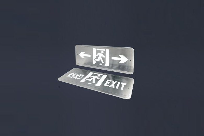 金属单面标志灯