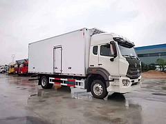 全新国五重汽豪瀚6米8冷藏车 全国可分期0首付购车