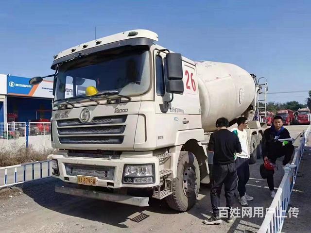 二手德龙混凝土搅拌车 亚特罐 大20方 国五排放的图片