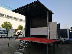 东风4米2流动演出车多少钱 零利直销 现车充足