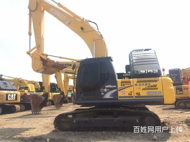 极品进口二手挖掘机大黄蜂神钢260超8转让质量保证的图片
