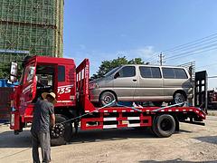 拖135挖掘机程力拖车 东风D3S挖机拖板车可分期
