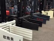 原漆二手叉车,3吨二手废纸夹抱叉车出售