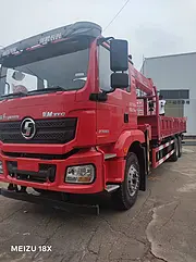 陕汽德龙新m3000后八轮随车吊