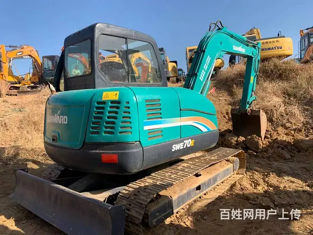 便宜转让二手挖掘机山河智能70价格不高创业首选精品的图片