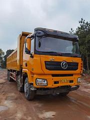 国五陕汽德龙X3000前四后八自卸车 8.8米厢