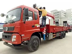 2吨随车吊_随车吊平板运输车