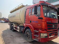 急转15年二手德龙散装水泥罐车 后八轮 潍柴发动机