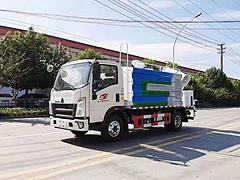 重汽豪沃蓝牌7方洒水车 罐体防腐防锈持久耐用