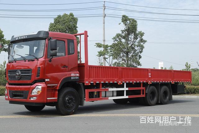 国六9米6后八轮东风载货厢式车 厂家在哪里的图片