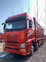 出售二手解放前四后八9.6高栏载货车 460马力