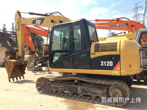 原装进口卡特312D，质保三大件免费送货上门的图片