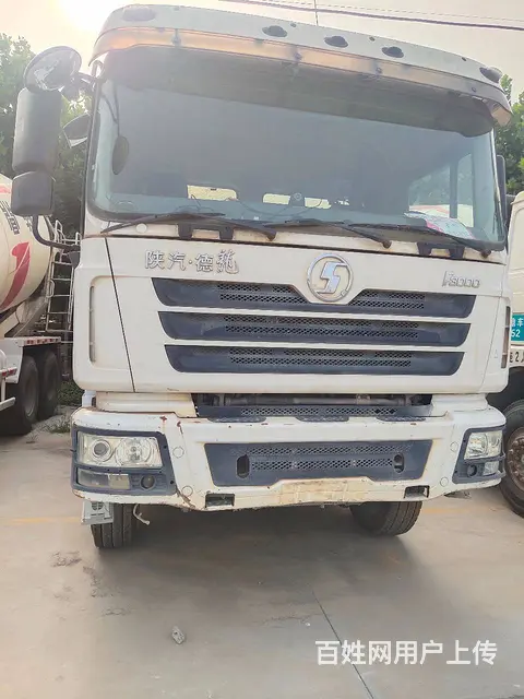 抚州特价17年二手陕汽德龙搅拌车 大12方精品车况的图片