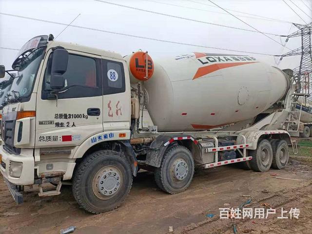 急售国五 大20方欧曼搅拌车 375马力前四后八的图片