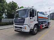 东风天锦单桥4X2腐蚀性物品罐式运输车