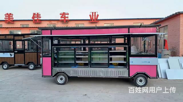 厂家定制，电动小吃车，炸串车，涮串车，冷饮车的图片