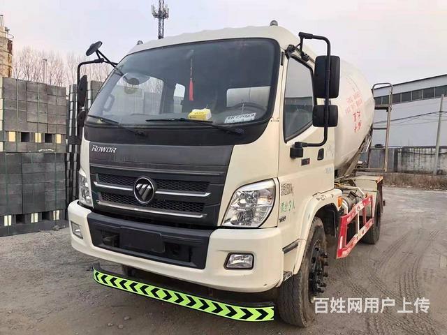 商丘20年5月国五7方福田瑞沃搅拌车 手续齐全的图片