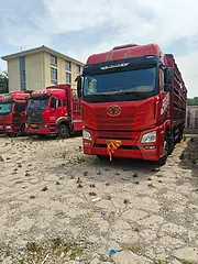 解放 9.6高栏前四后八货车 国5
