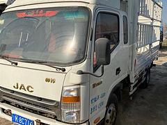 低价出售二手江淮帅铃载货车 4米高栏 国四电喷