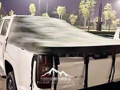 江铃大道追光者皮卡车软盖雨蓬布帆布PVC防雨斜式布
