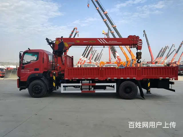 福田单桥8-10吨随车吊 多少钱一台的图片