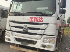 九江特价出售18年二手豪沃16方搅拌车 原版车况