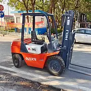 低价出售3吨圆包夹叉车二手3吨内燃式叉车配进口卡斯