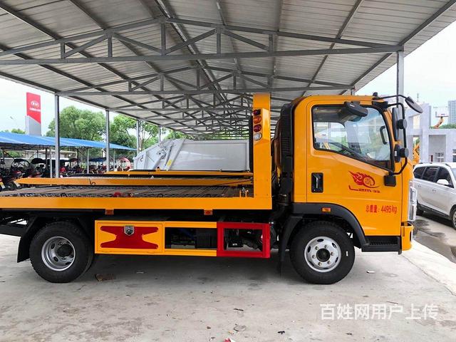 蓝牌黄牌一拖二清障车拖车道路救援车可分期