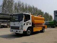 真空泵小型清洗吸污车 农用柴油真空抽粪车