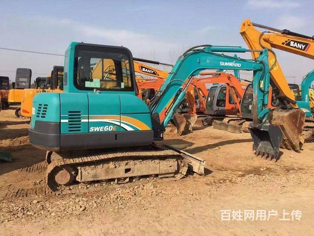 出售本地二手挖掘机山河60E价格优惠三大件质保的图片