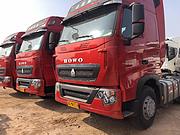 出售二手豪沃T7牵引车，国四双驱440马力 可分期
