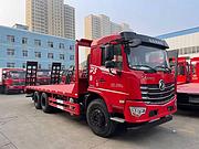 东风后八轮拖车 玉柴动力平板车 二手后双桥拖板车