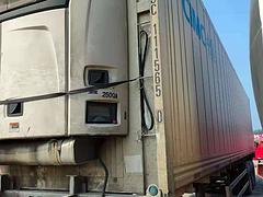 14米二手冷藏柜半挂车 BPW车桥 带手续 精品车
