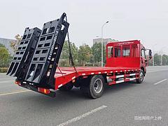 解放单桥国六挖机板车 平板拖车 哪里有卖