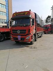 东风天龙 9.6高栏前4后8货车 国4
